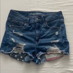 Jean shorts
